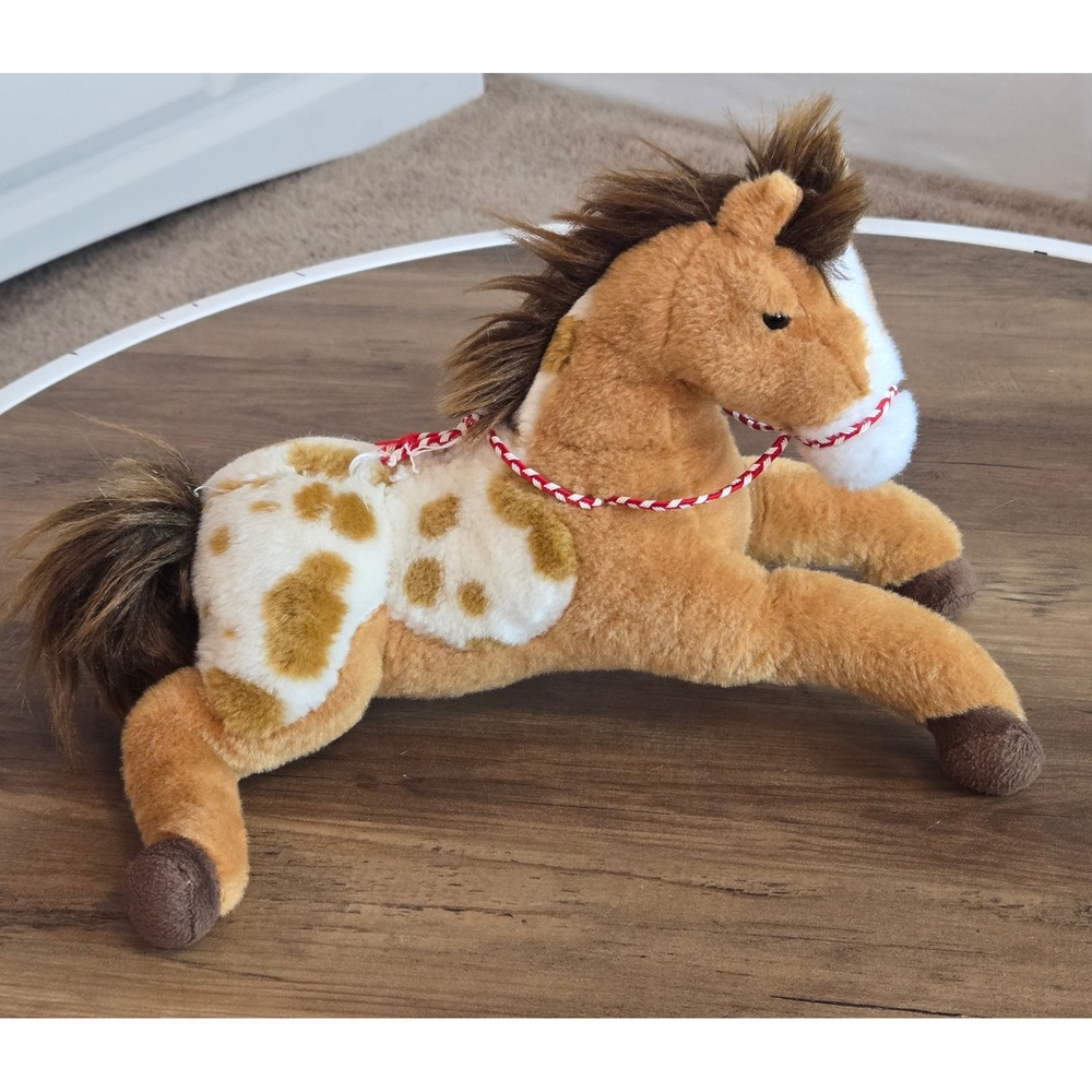 2015 Douglas Cuddle Toys 12" GLISTEN Stuffed Plush Appaloosa Horse #1982